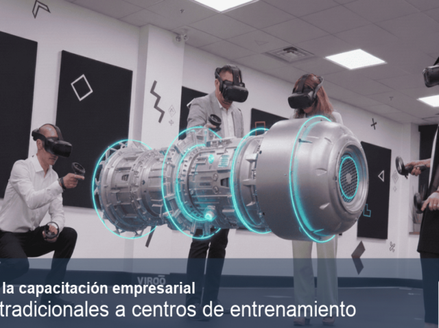 Una imagen ilustrando De aulas tradicionales a centros de entrenamiento inmersivo