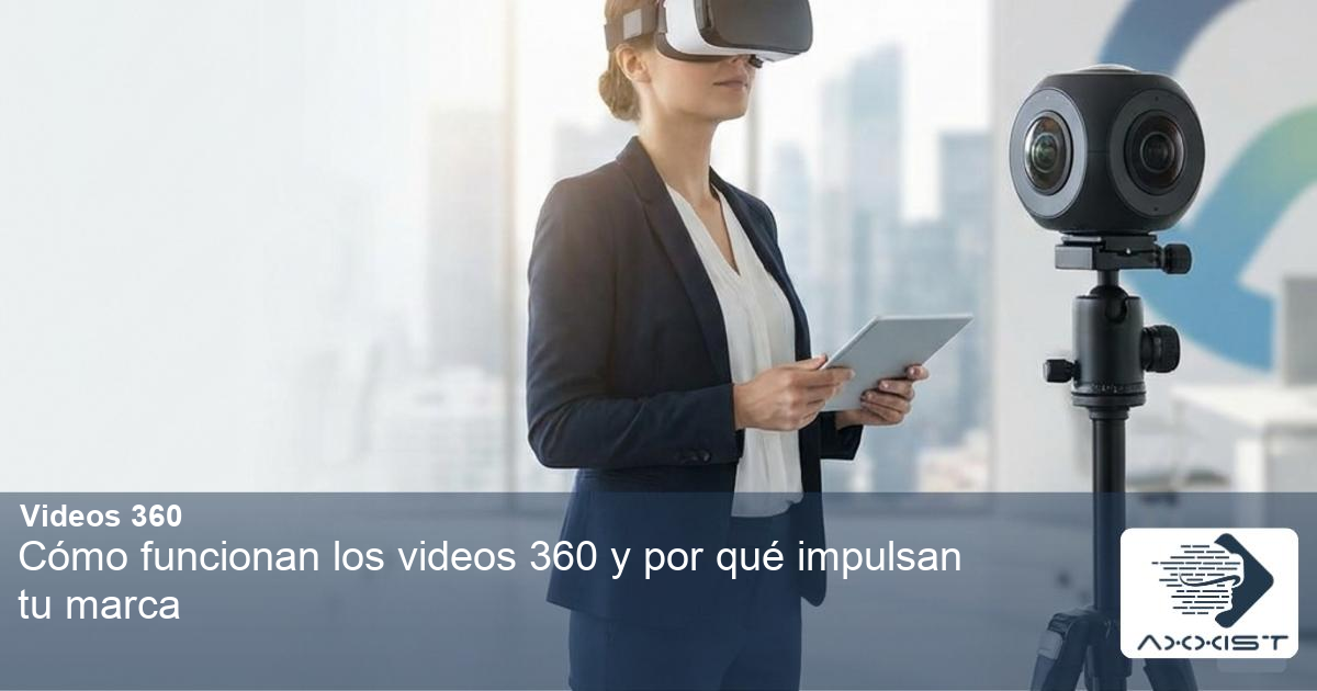 Una imagen ilustrando Cómo funcionan los videos 360 y por qué impulsan tu marca