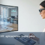 Una imagen ilustrando IA Generativa y XR: aplicaciones reales para empresas