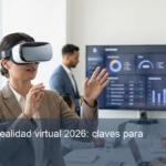 Una imagen ilustrando Tendencias de realidad virtual 2026: claves para empresas